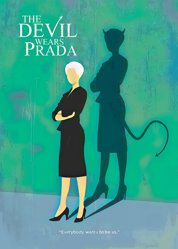 The Devil Wears Prada Minimalist Poster