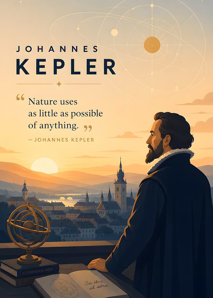 Johannes Kepler and Celestial Orbits