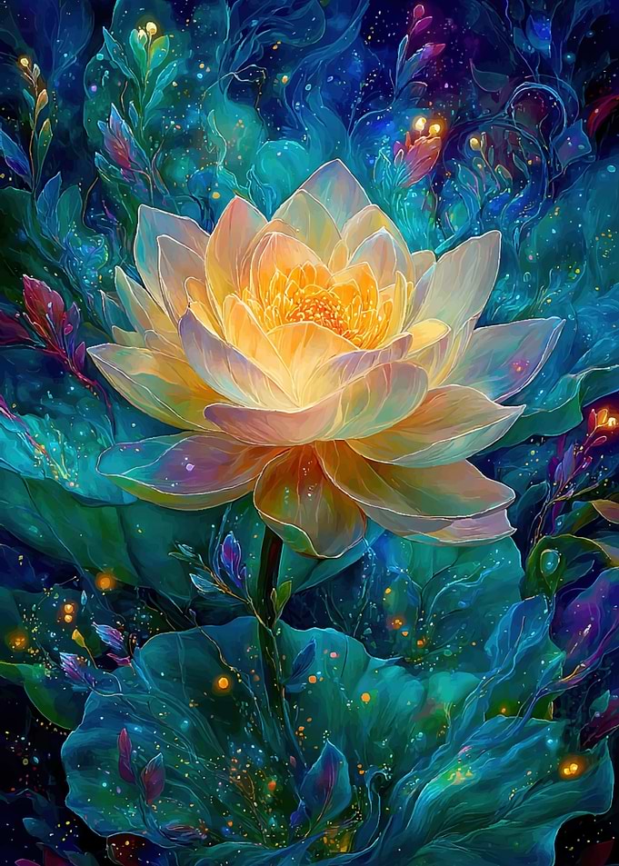 Enchanted Lotus Flower