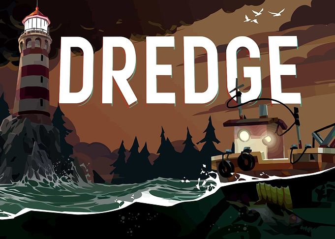 Dredge Landscape Game Title Art