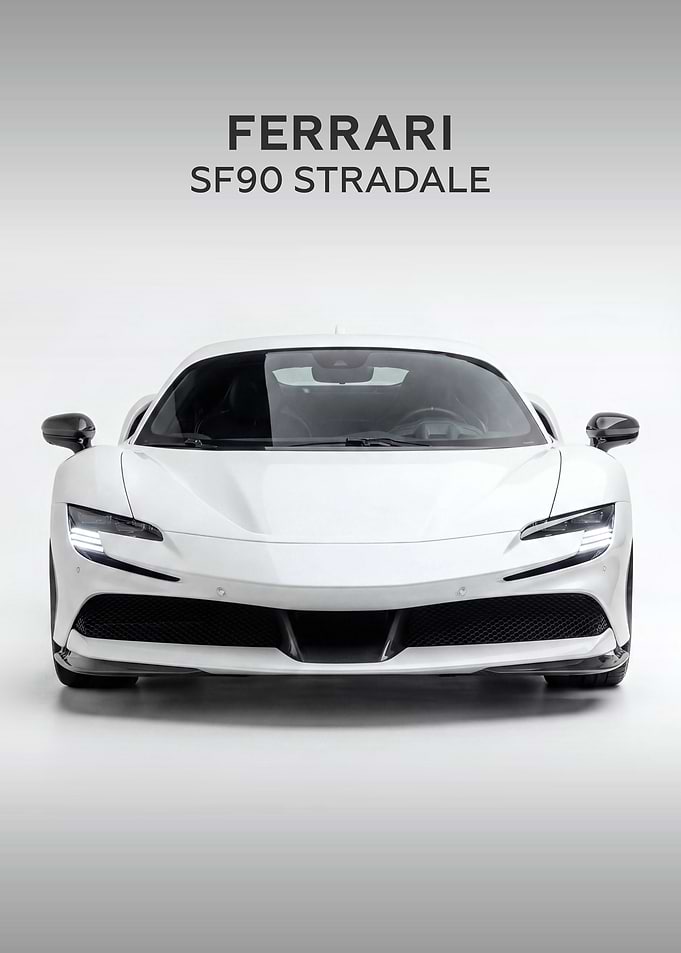 Ferrari SF90 Stradale Front View