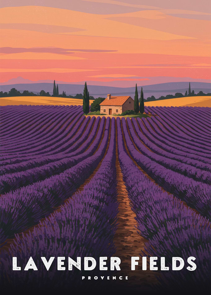 Lavender Fields in Provence