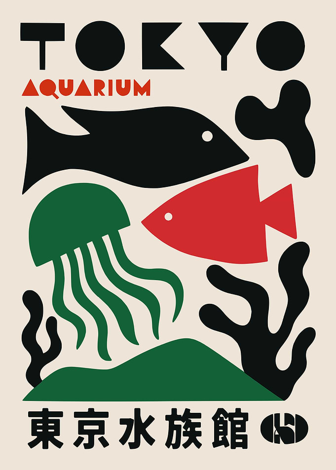 Tokyo Aquarium Poster