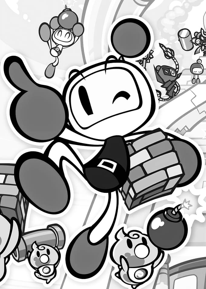 Bomberman Characters and Bombs