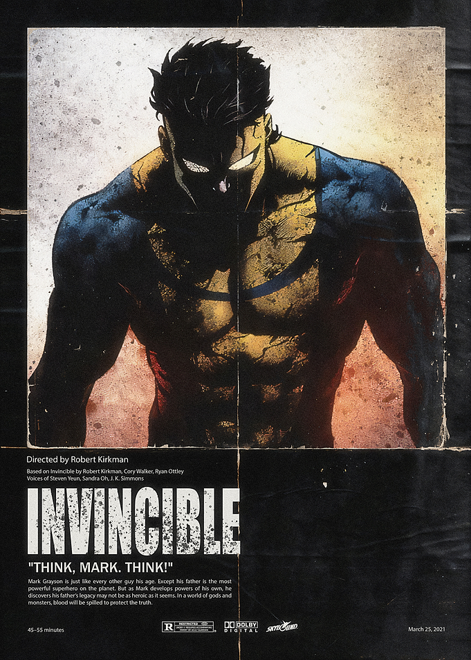 Invincible Comic Poster