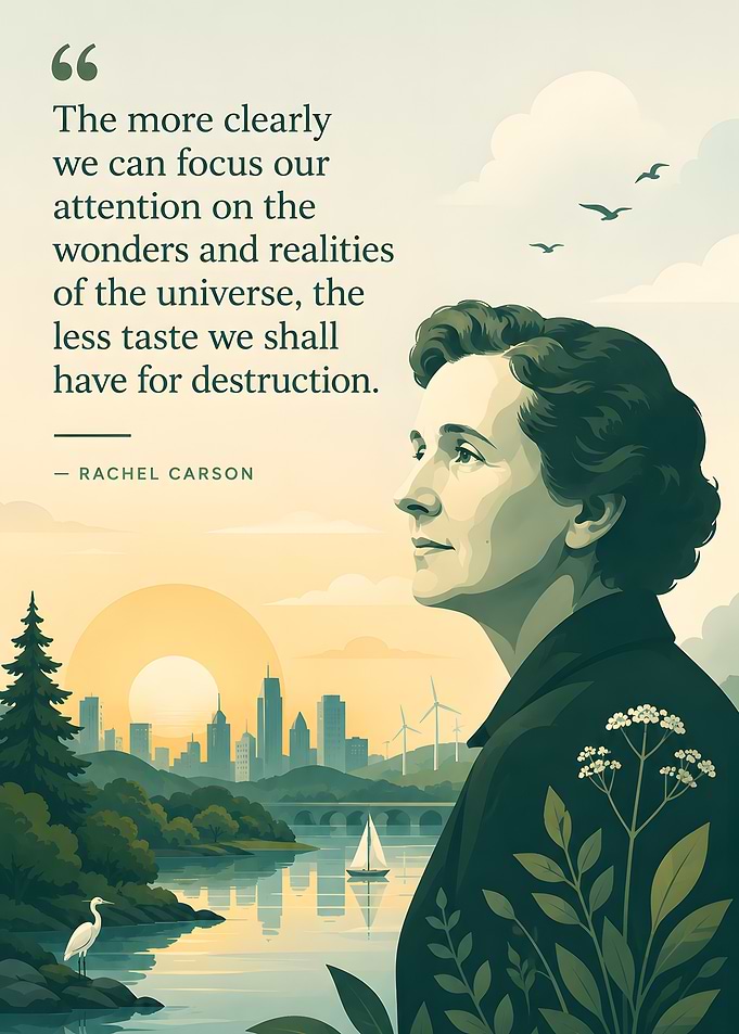 Rachel Carson quote about nature