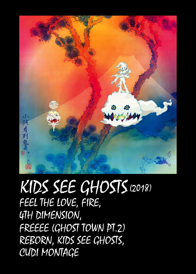 KIDS SEE GHOSTS Art