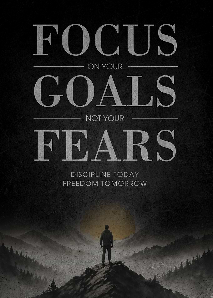 Focus on your goals, not your fears