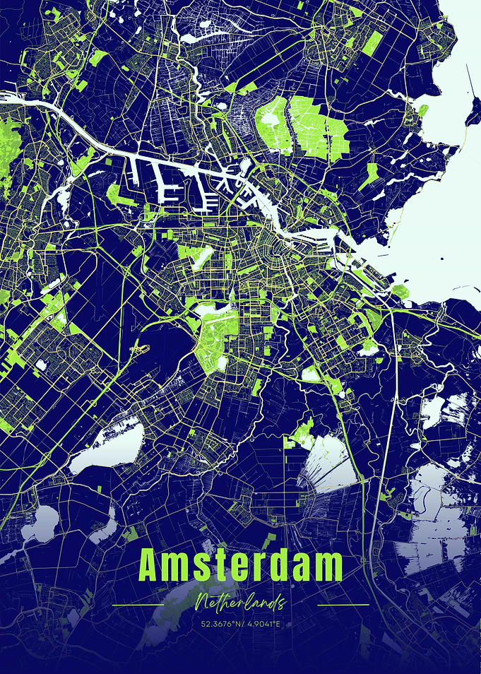 Amsterdam City Map