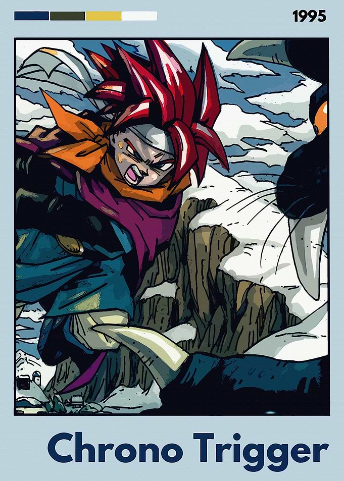 Chrono Trigger 1995 Artwork