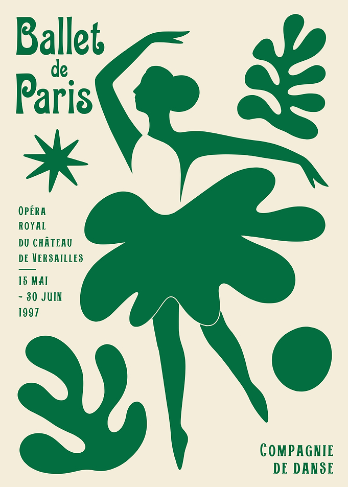 Paris Ballet Wall Art
