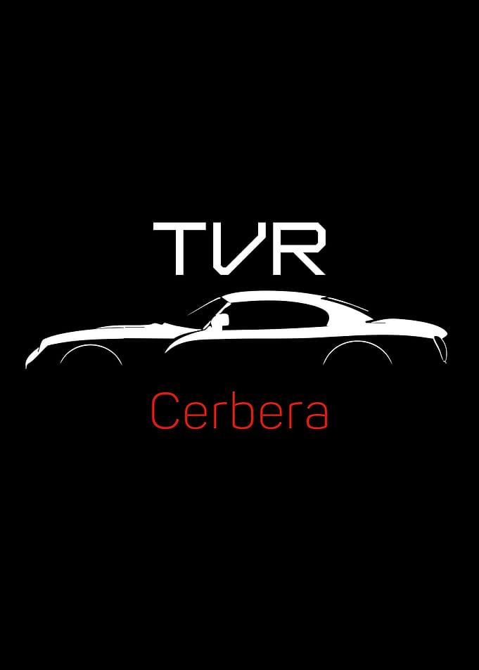 TVR Cerbera Car Silhouette