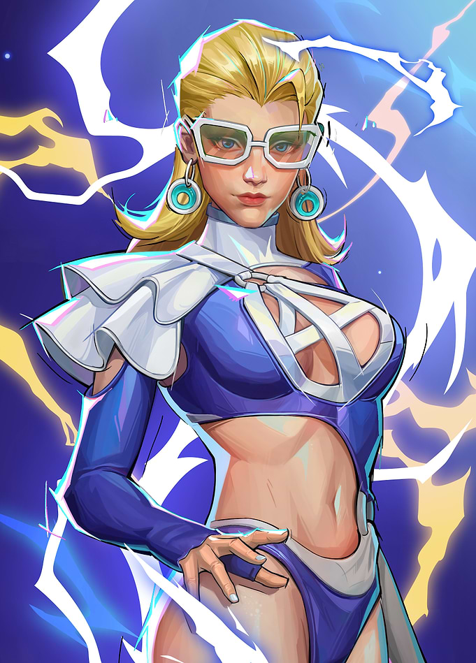 Marvel Rivals: Invisible Woman - Azure Shade Skin