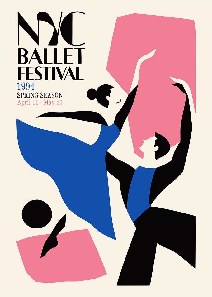 Modern Ballet Festival Poster