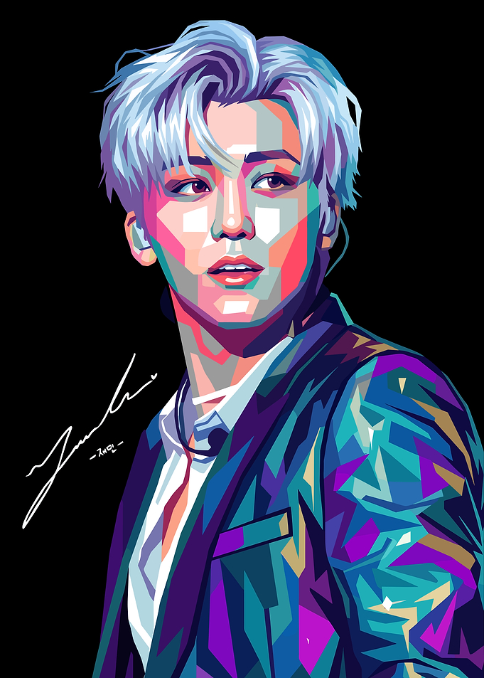 NA Jaemin Pop Art Portrait