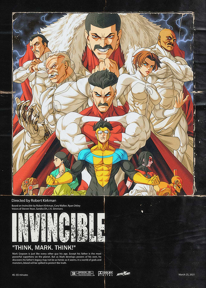 Invincible TV Show Poster