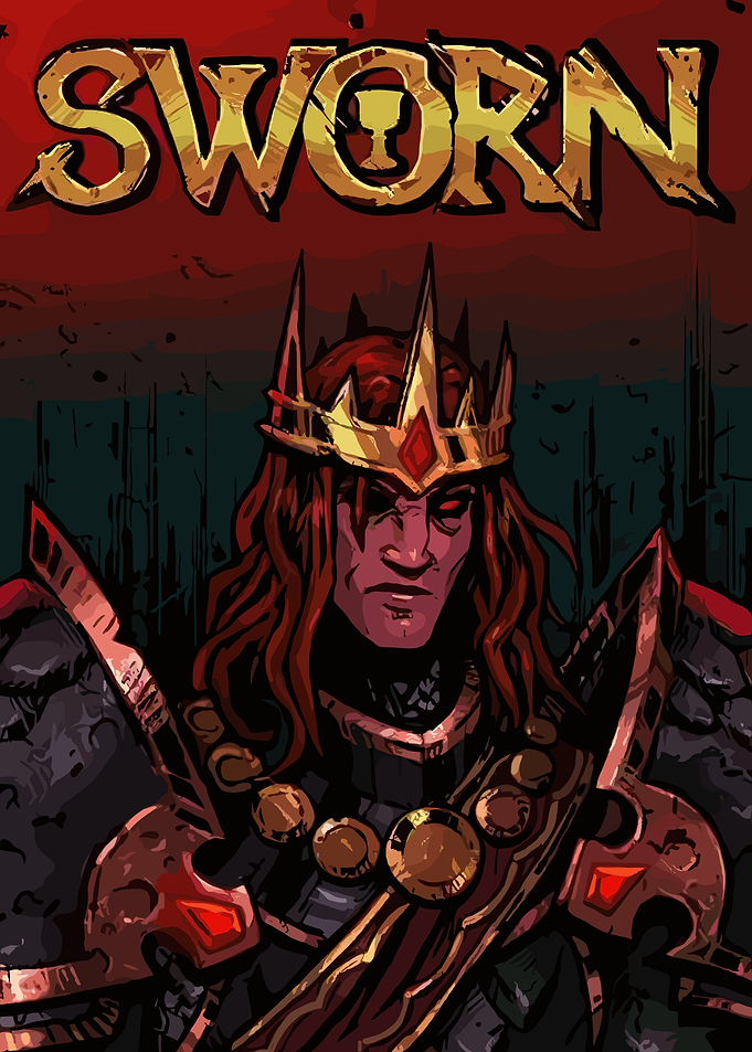 Sworn King with Crown and Armor