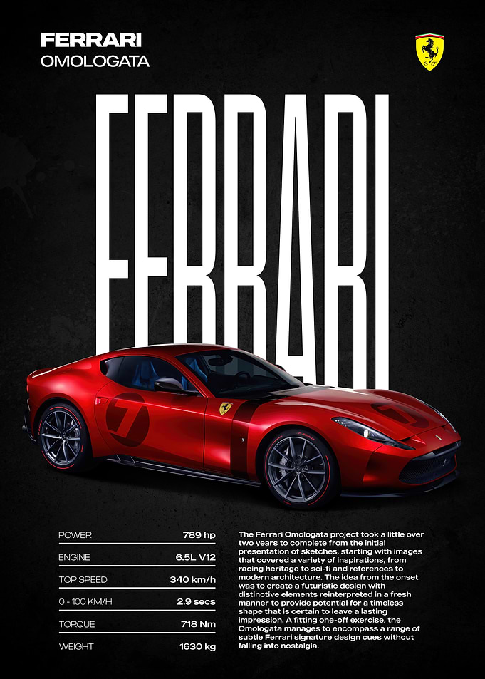 Ferrari Omologata Car