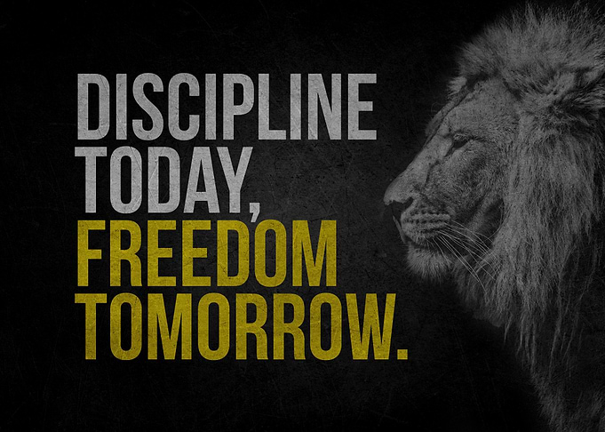 Lion with Inspirational Quote