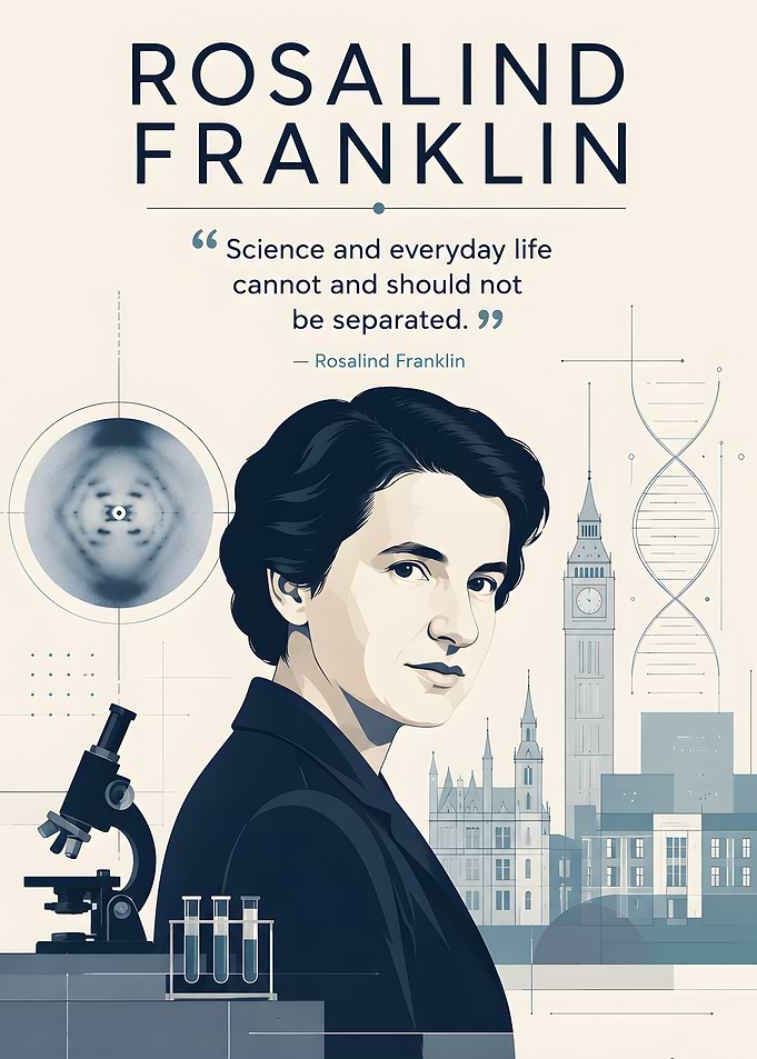 Rosalind Franklin Portrait
