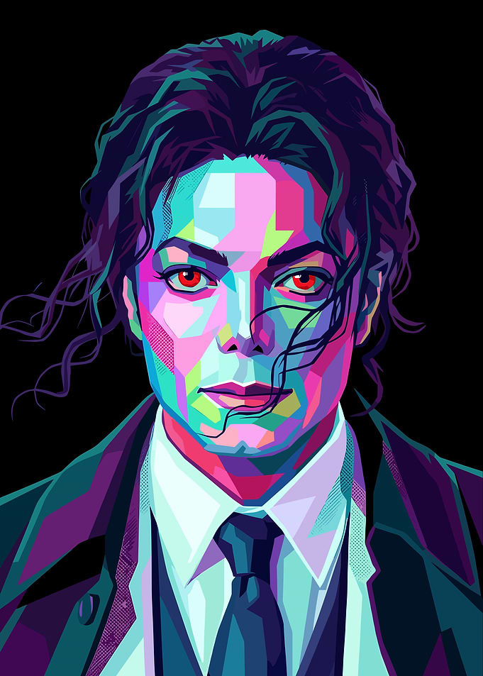 Michael Jackson Pop Art Portrait