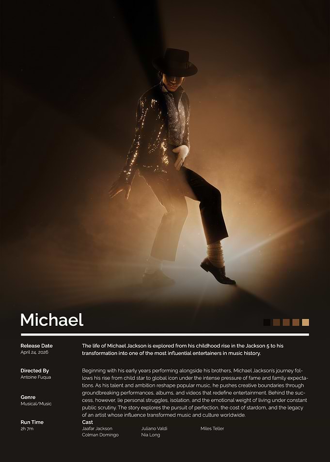 Michael Movie Poster