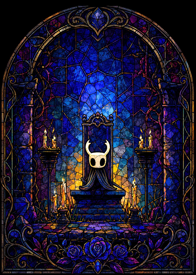 Hollow Knight Stained Glass Throne