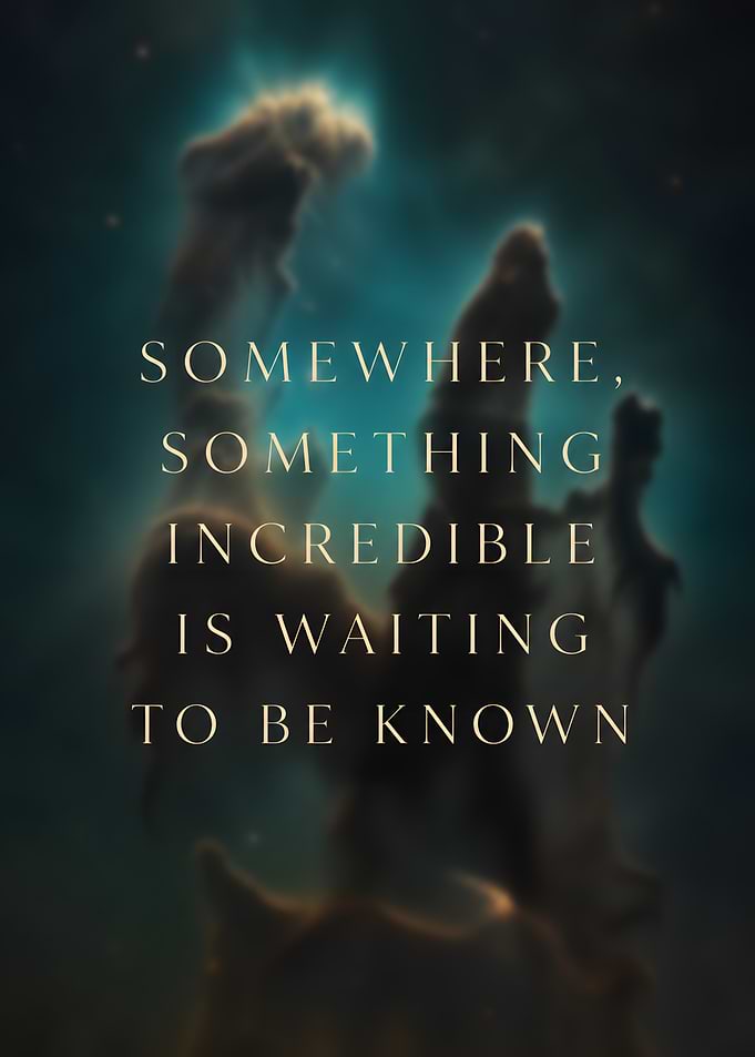 Inspirational Space Quote