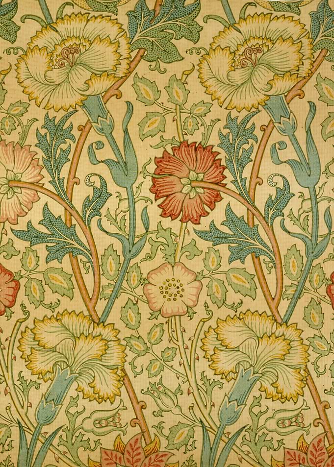 Pink and Rose by William Morris