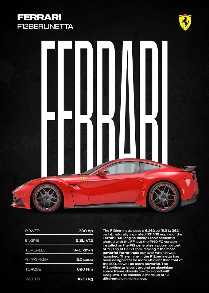 Ferrari F12berlinetta Specifications