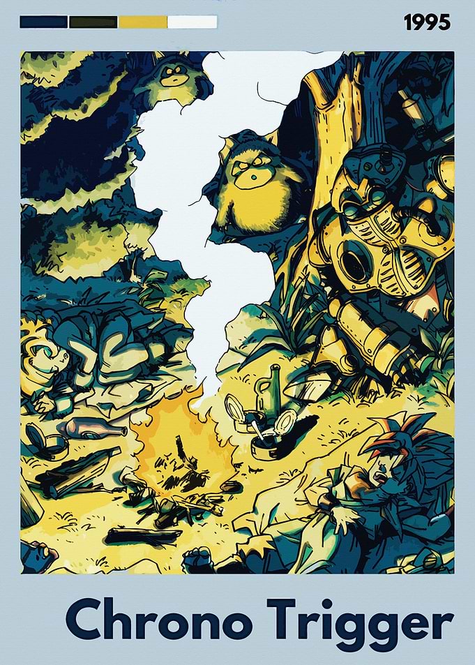 Chrono Trigger 1995 Poster
