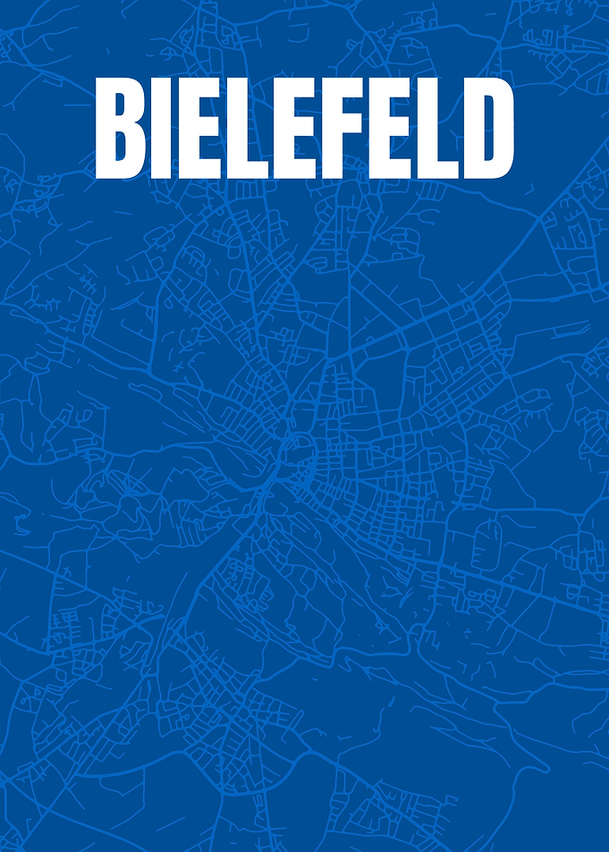 Bielefeld City Map