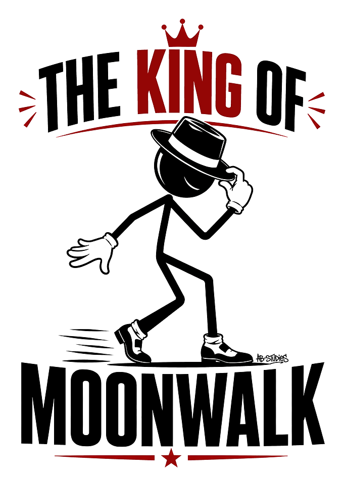 King of Moonwalk Stick Figure