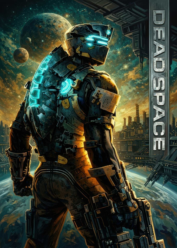 Dead Space Isaac Clarke in Space