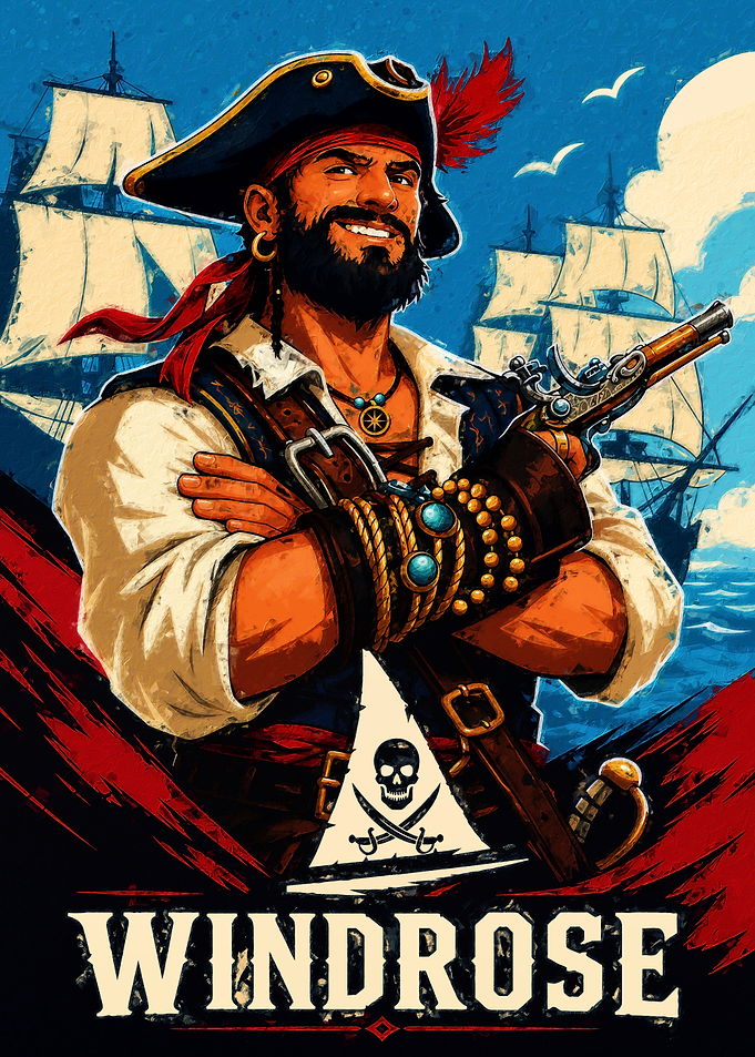 Pirate Captain with Flintlock Pistol