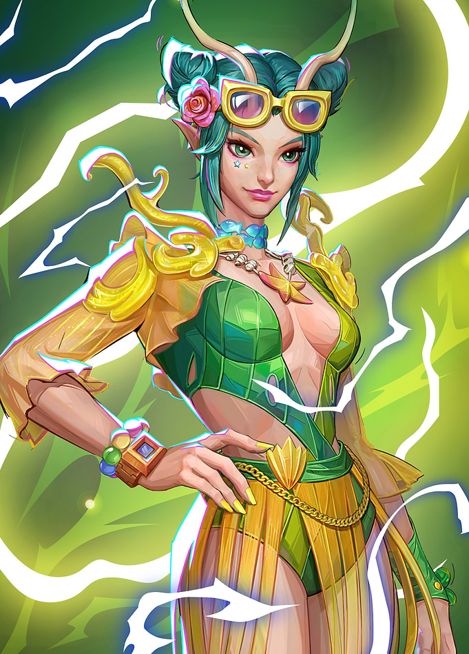 Marvel Rivals: Mantis - Oceanic Harmony Skin