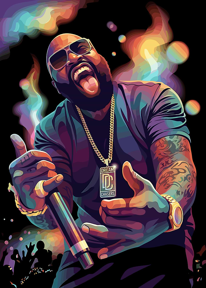Rick Ross Performing Live