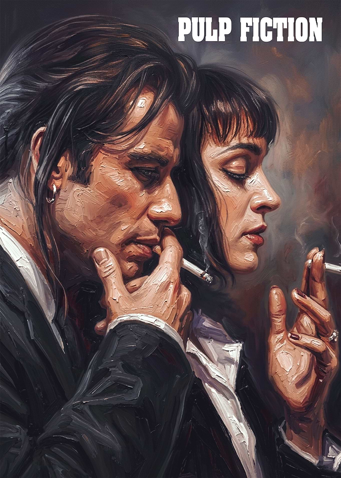 Pulp Fiction Painting