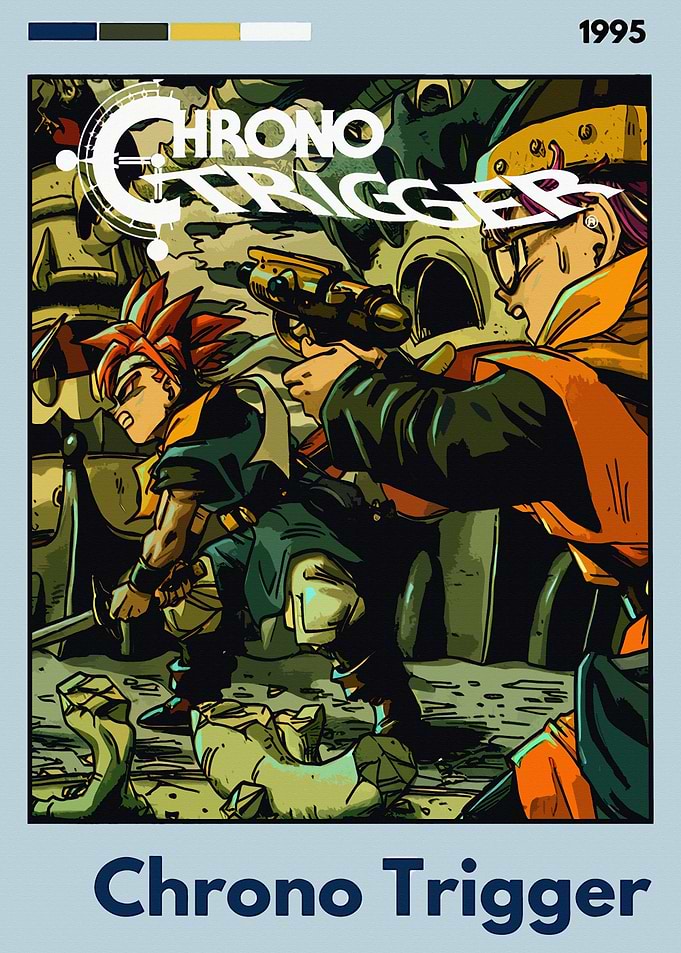Chrono Trigger 1995 Artwork