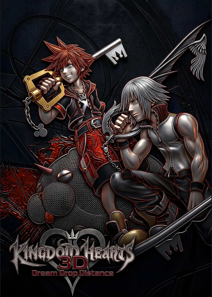 Kingdom Hearts 3D Dream Drop Distance Poster