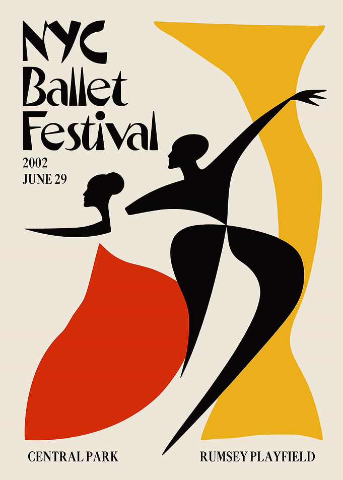 NYC Ballet Festival Poster