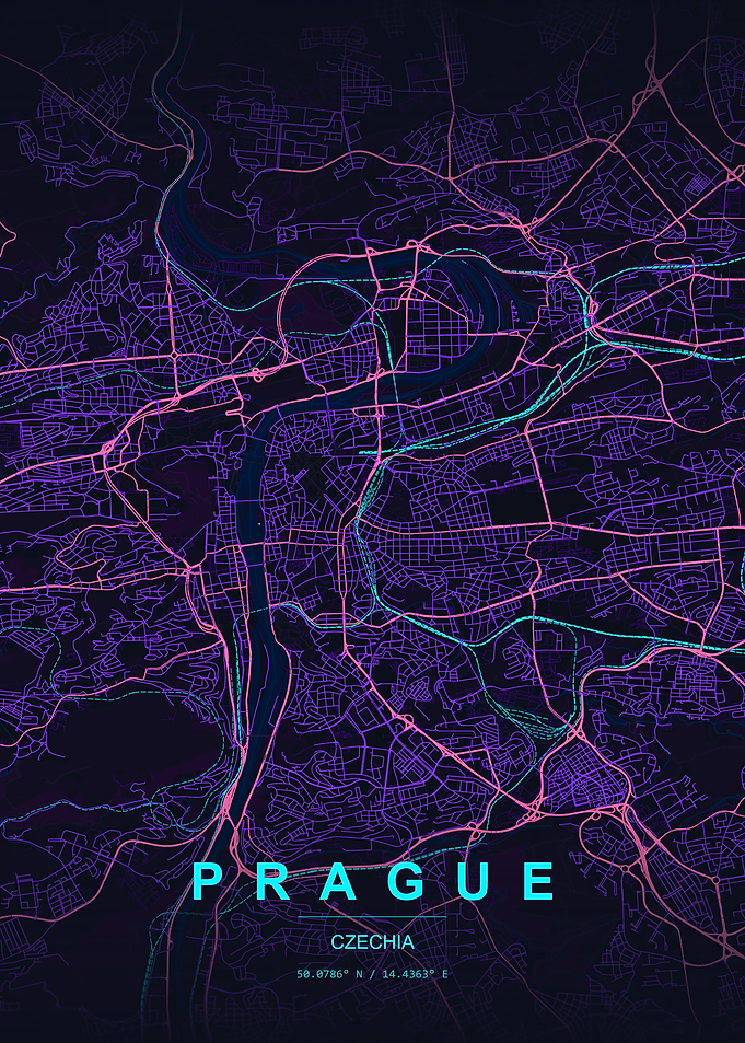 Prague City Map