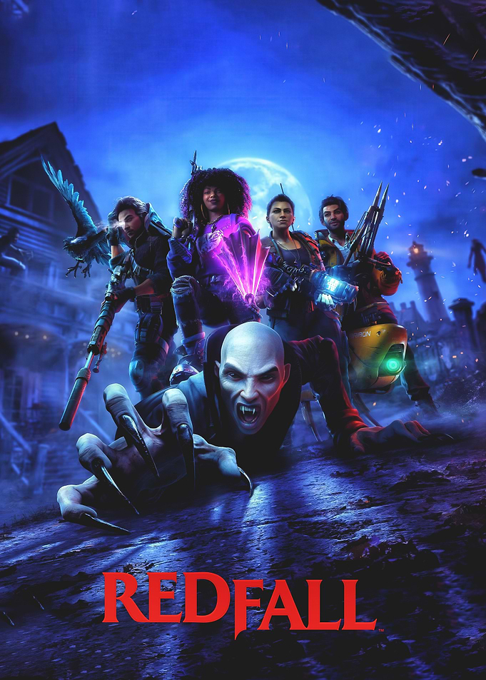 Redfall Game Poster