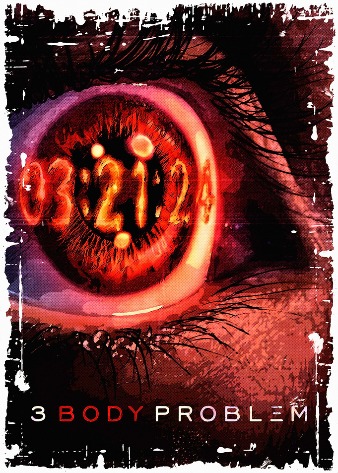 3 Body Problem Eye Poster