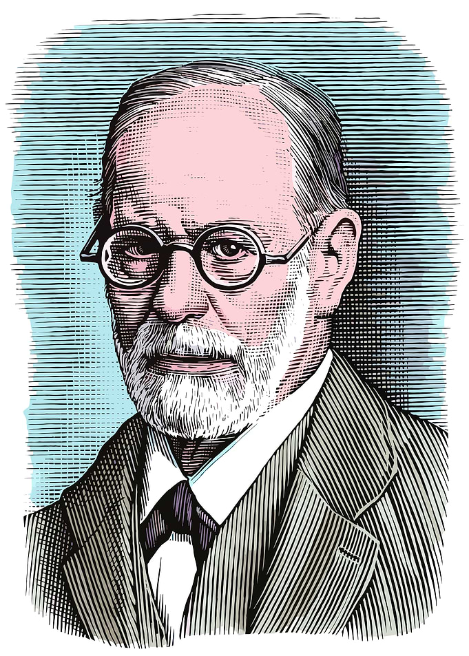 Portrait of Sigmund Freud