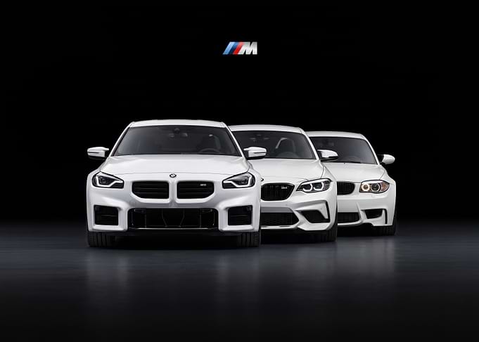 BMW M2 Generation Lineup Car Poster