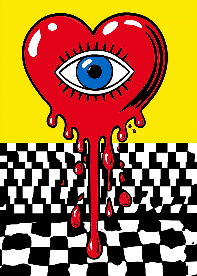 Bleeding Heart with Eye