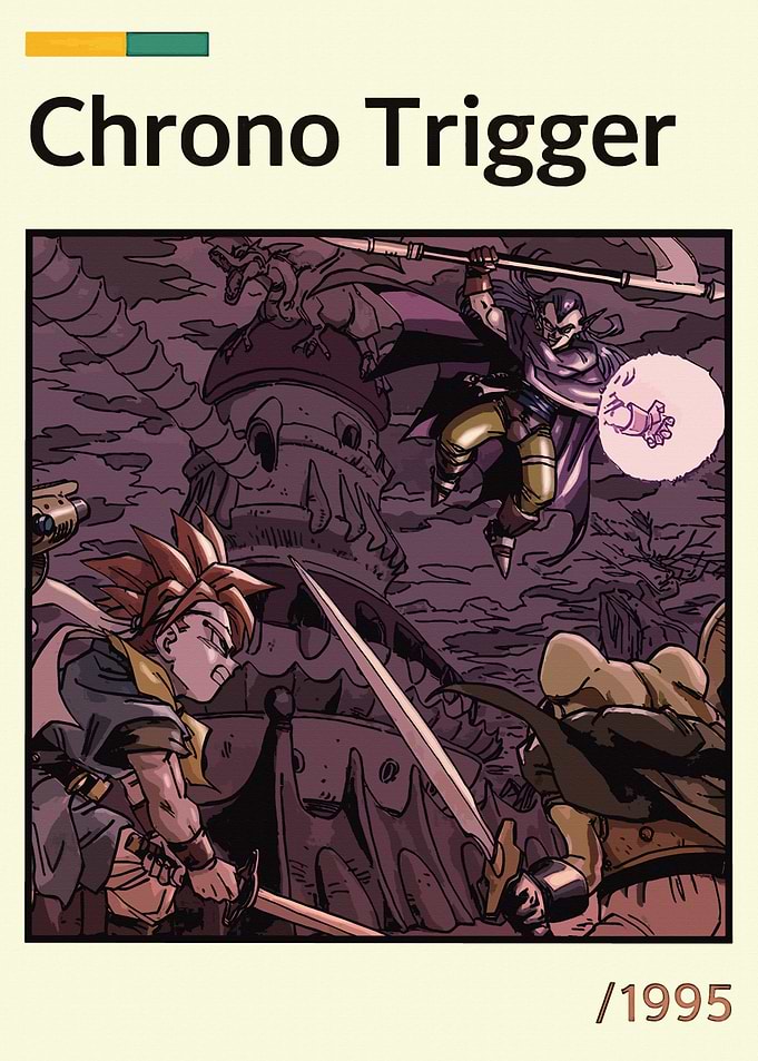 Chrono Trigger Game Art