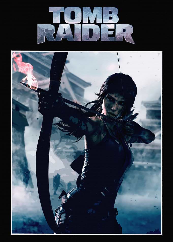 Tomb Raider Lara Croft with Bow