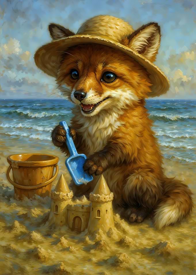 The Fox Who Built a Kingdom of Sand